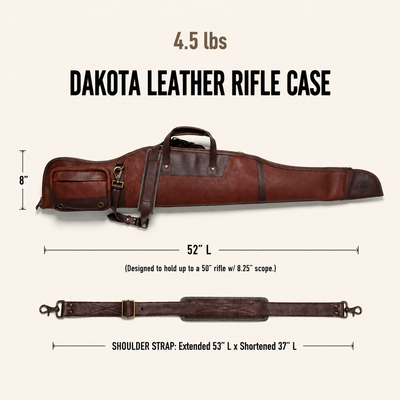 Dakota Leather Rifle Case | All Leather