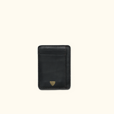 Limited Edition Jefferson Leather Slim ID Wallet | Black