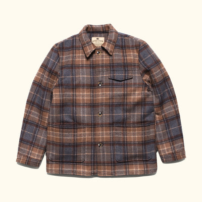 Wool Plaid Coat