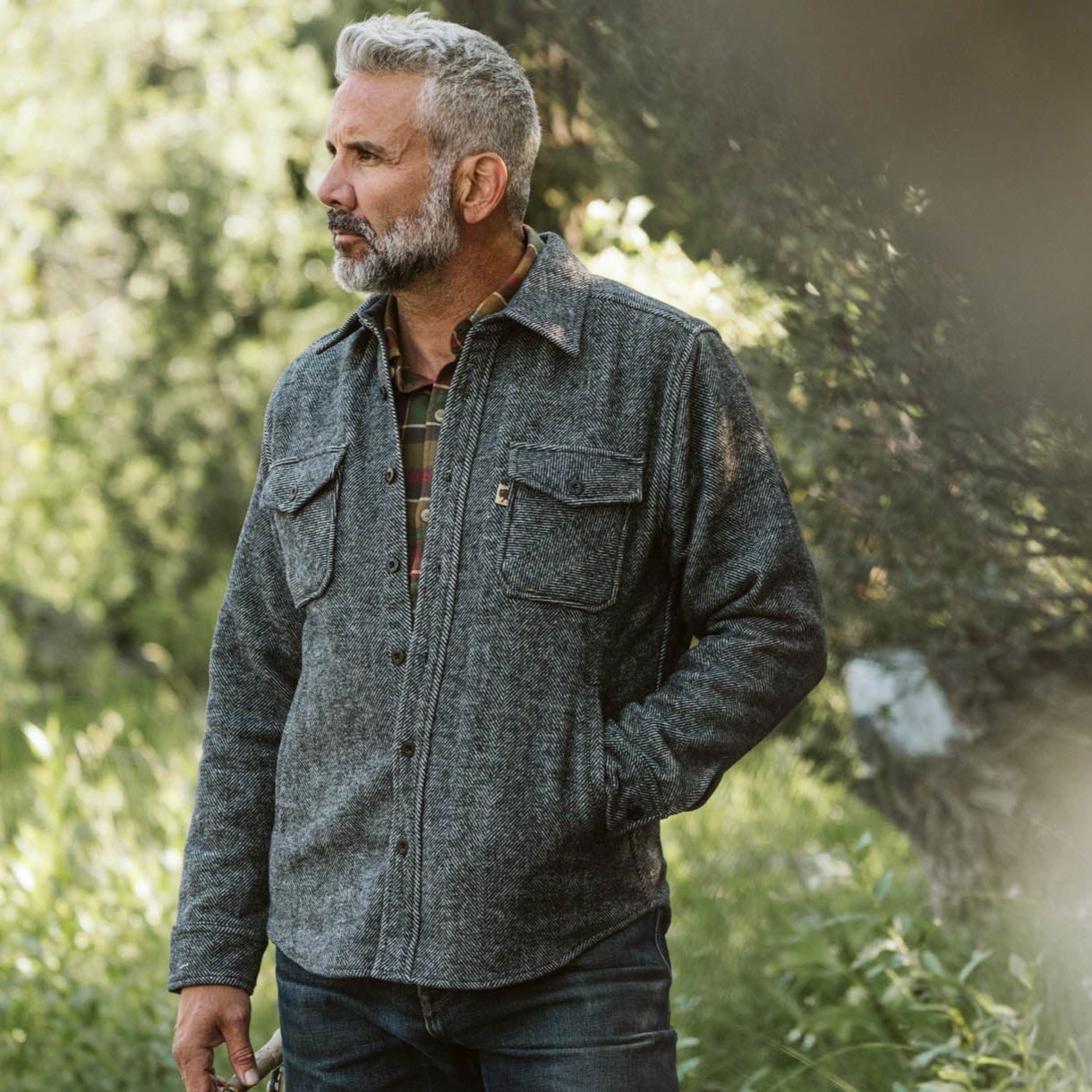 Outdoor - Wool Layering Jacket - Also Shirt Jac Style