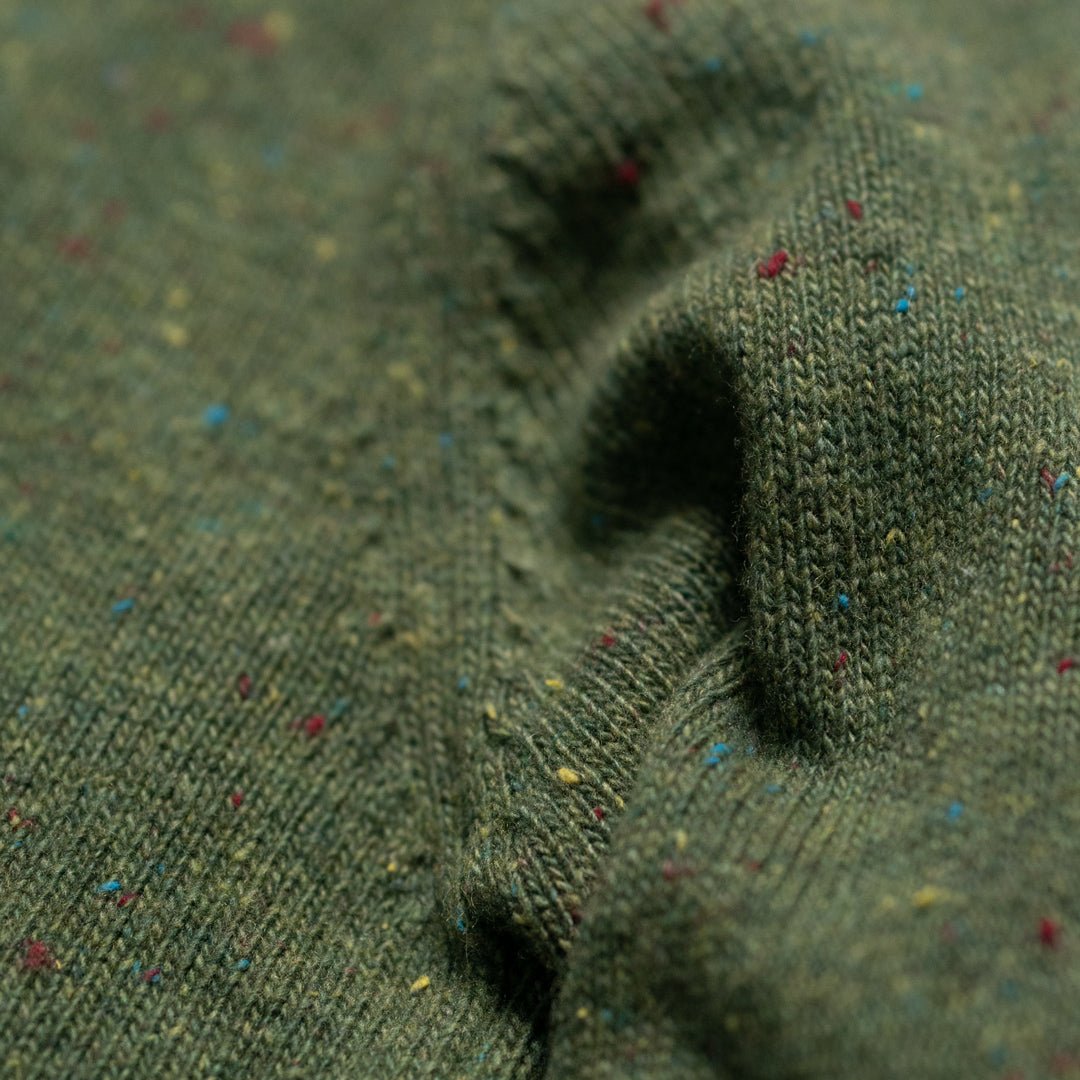 Men's Wool Blend Sweater - Green