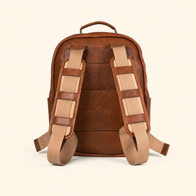 Walker Leather Backpack | Rustic Tan