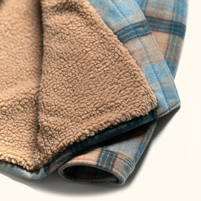 Wesley Wool Jacket | Sky Valley Plaid - Buffalo Jackson Trading Co.