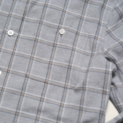 Windsor Cotton Shirt | Stone Pane