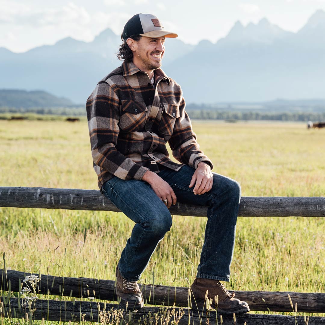 Wool Shirt Jac - Timber Valley Plaid