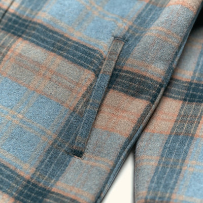 Yukon Wool Shirt Jac | Sky Valley Plaid