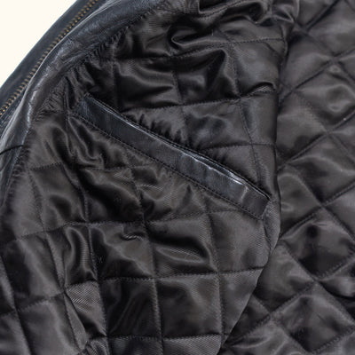Glenwood Leather Driving Jacket | Vintage Black - Buffalo Jackson Trading Co.