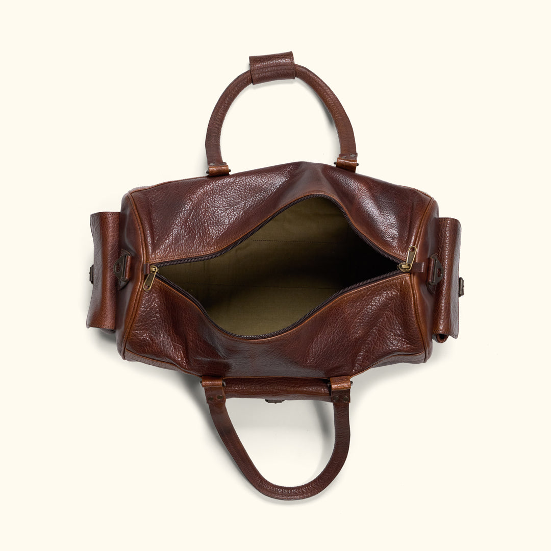 Opening for Buffalo Grain Duffle Bag