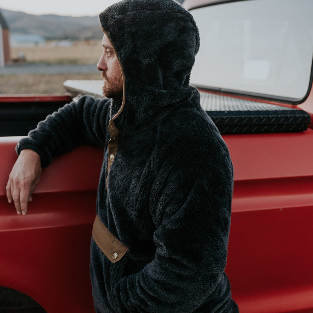 Men's Vintage Soft Fleece Hoody