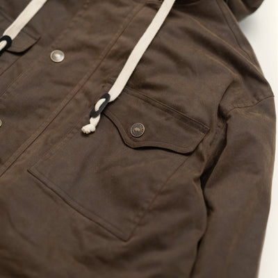Marshall Hooded Jacket | Dark Khaki