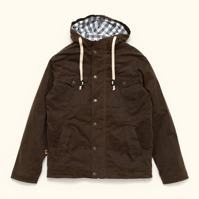 Marshall Hooded Jacket | Dark Khaki