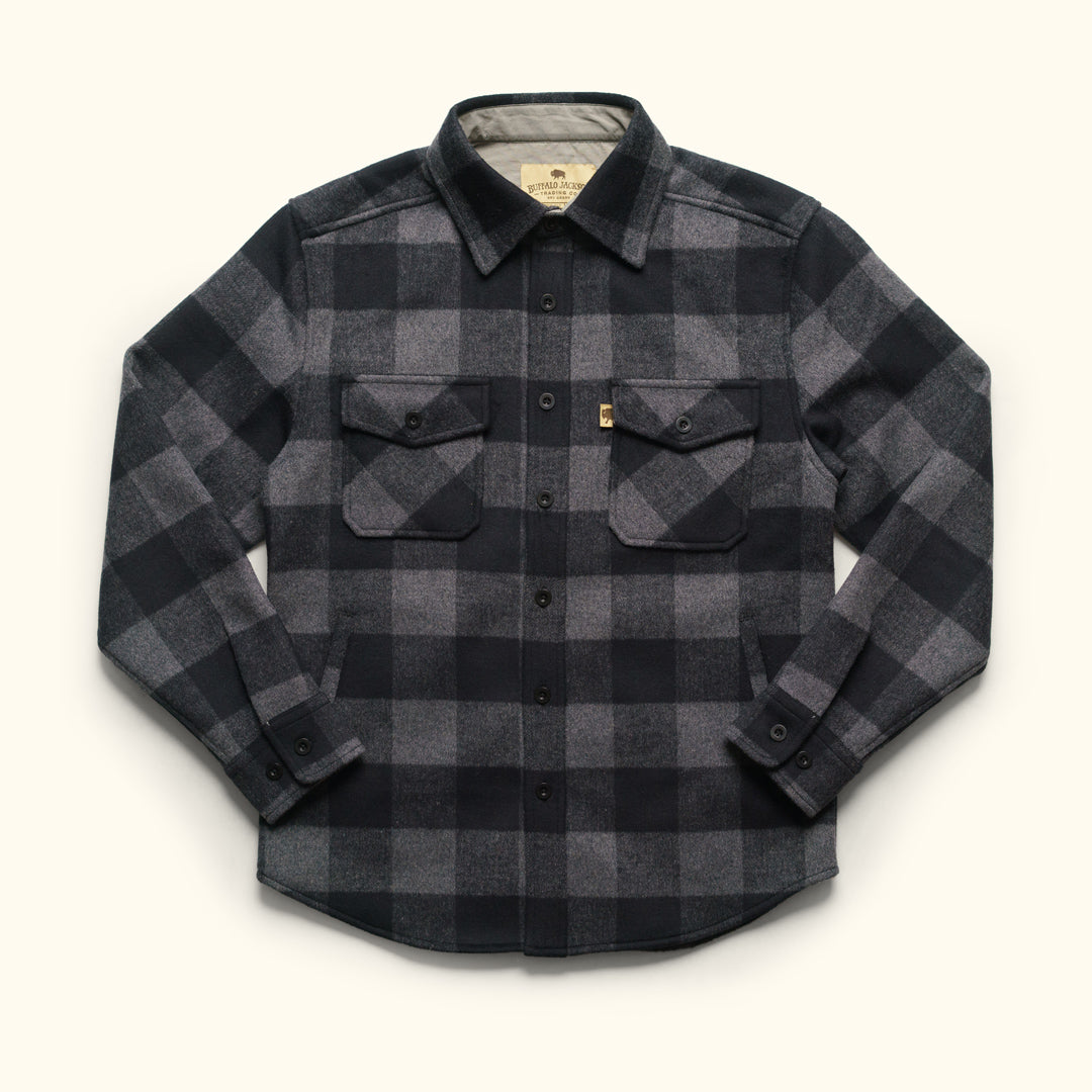 Mens vintage Yukon Wool Shirt Jac hover
