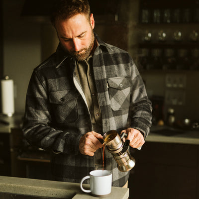 vintage Yukon Wool Shirt Jac for men
