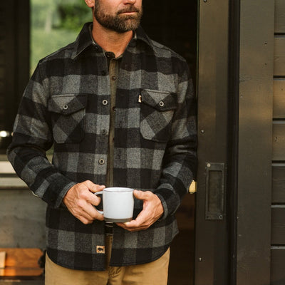 mens classic Yukon Wool Shirt Jac