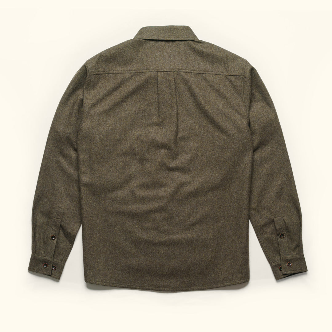 Gunnison Wool Blend Solid Flannel for men