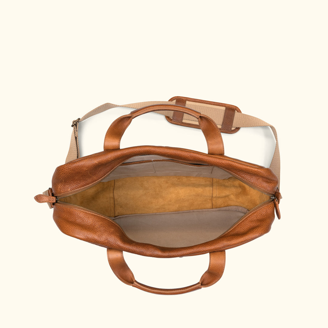 Walker leather pilot bag for men buffalo jackson
