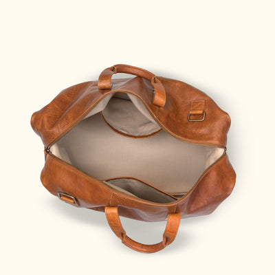 Walker leather mens weekend bag buffalo jackson