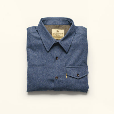 Solid Gunnison Wool Blend Flannel
