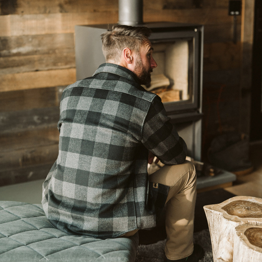 warm Yukon Wool Shirt Jac