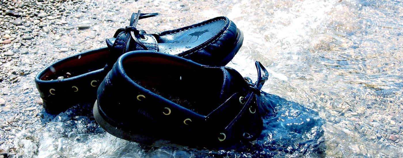 what do you do when leather gets wet