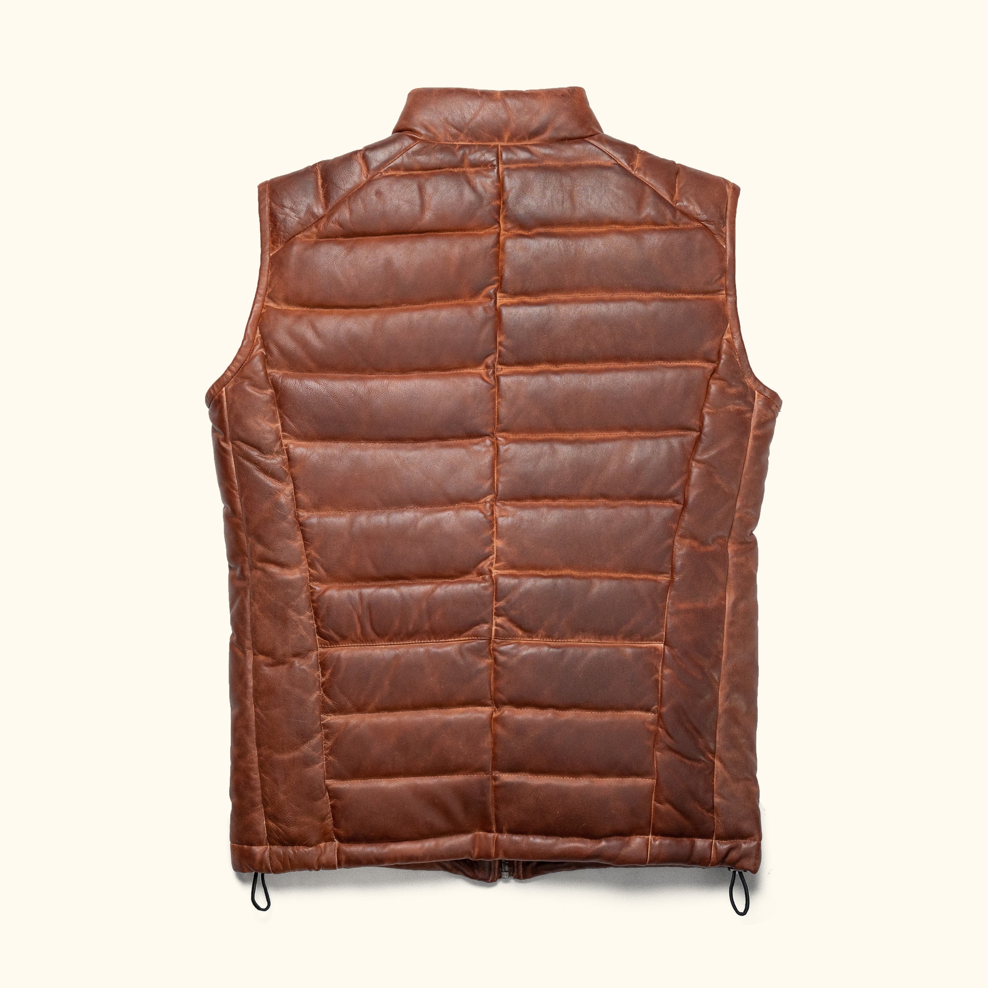 Men's Vest - Bridger Leather Down
