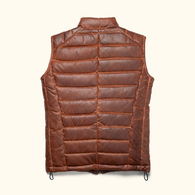 Men's Vest - Bridger Leather Down