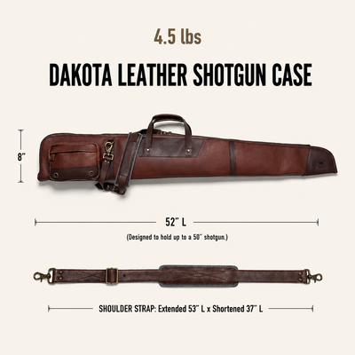 Dakota Leather Shotgun Case | All Leather
