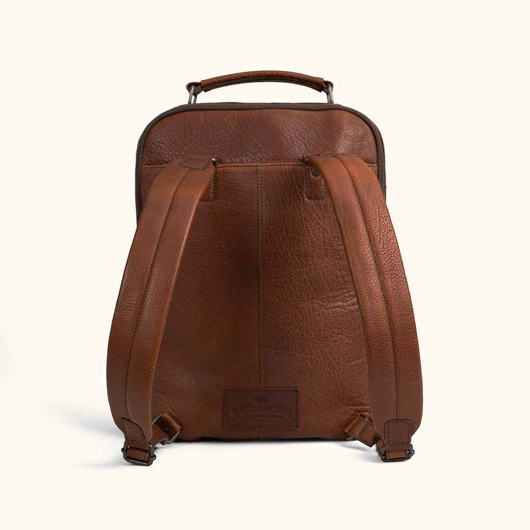 Leather Padded Strap in Full Grain Water Buffalo Rugged Design