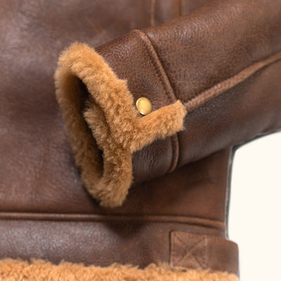 Cuff Real Wool Shearling - Cuff Snap