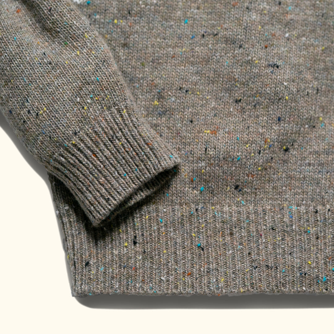 Men's Ribbed Cuff - Wool Fleck