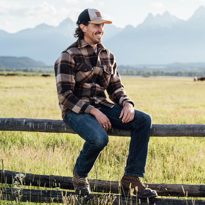 Wool Shirt Jac - Timber Valley Plaid