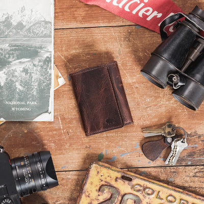 Trifold Wallet - Maps and Outdoor