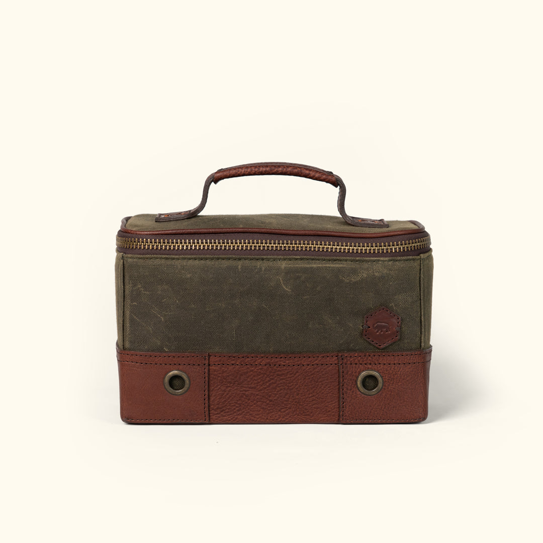 Dakota Shell Bags | Waxed Canvas and Leather