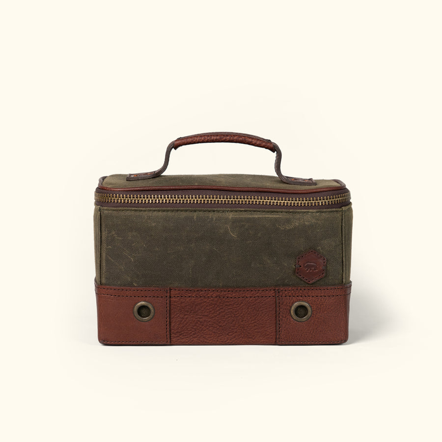 Dakota Shell Bags | Waxed Canvas and Leather