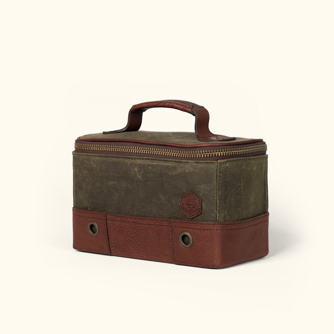 Dakota Shell Bags | Waxed Canvas and Leather