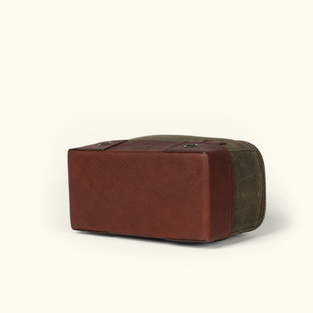 Dakota Shell Bags | Waxed Canvas and Leather