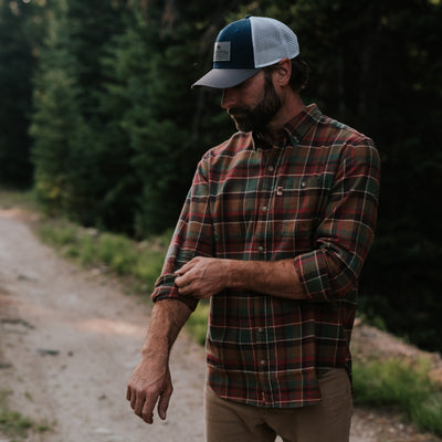 Fairbanks Flannel Shirt | Hunstman hover