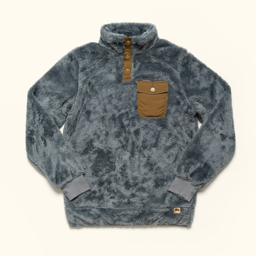 Men's Soft Fleece Kodiak Pullover Slate