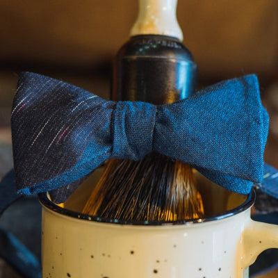 Vintage Stripe Cotton Bow Tie