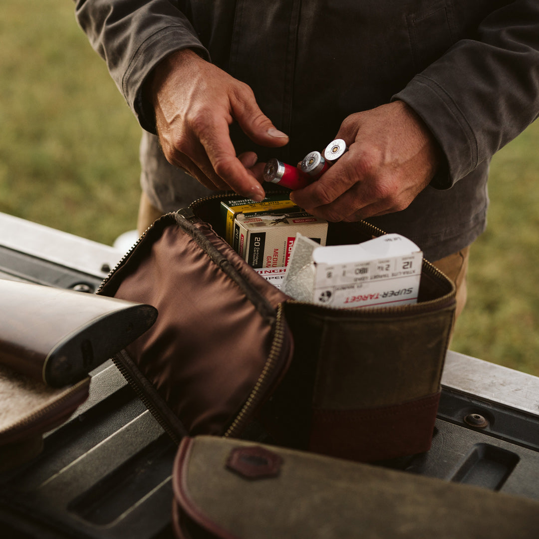 Dakota Shell Bags | Waxed Canvas and Leather