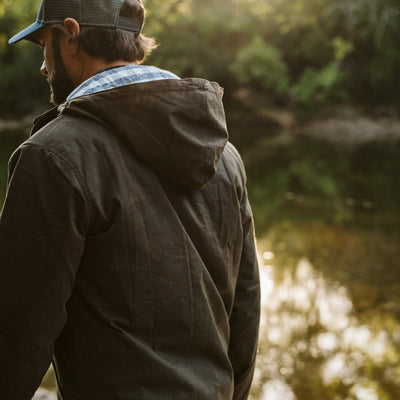 Marshall Hooded Jacket | Dark Khaki