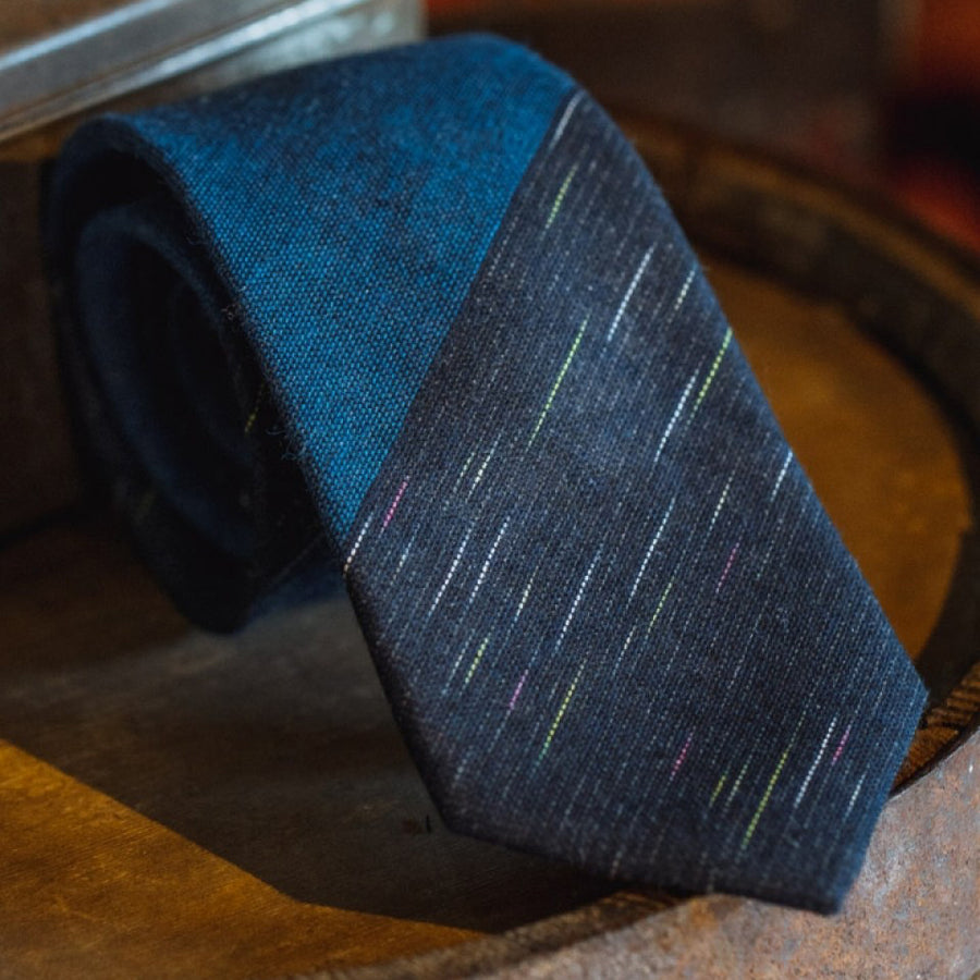 Vintage Stripe Cotton Necktie