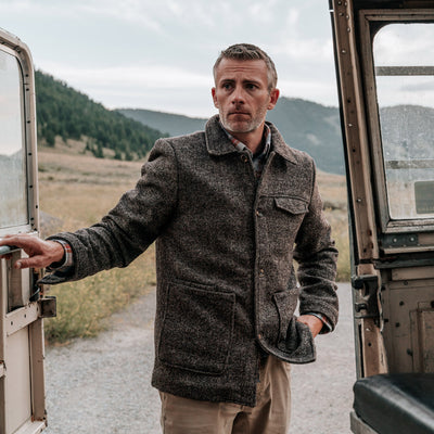 Wesley Mens Wool Jacket