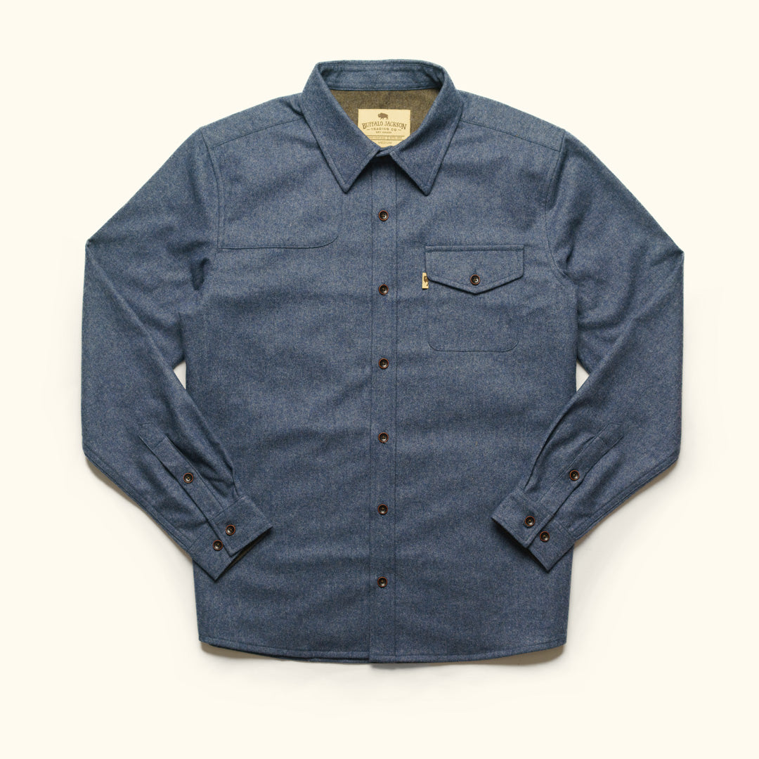 Mens best Gunnison Wool Blend Solid Flannel hover