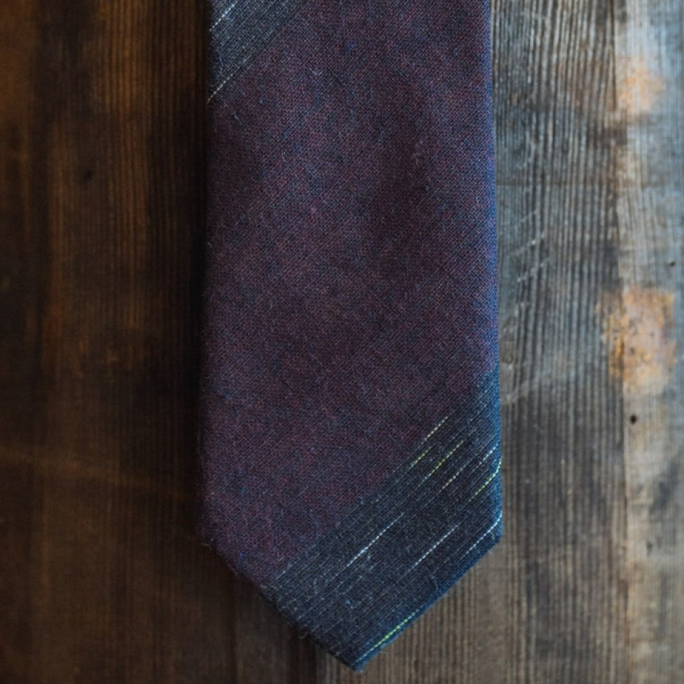 Vintage Stripe Cotton Necktie