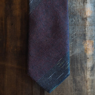 Vintage Stripe Cotton Necktie