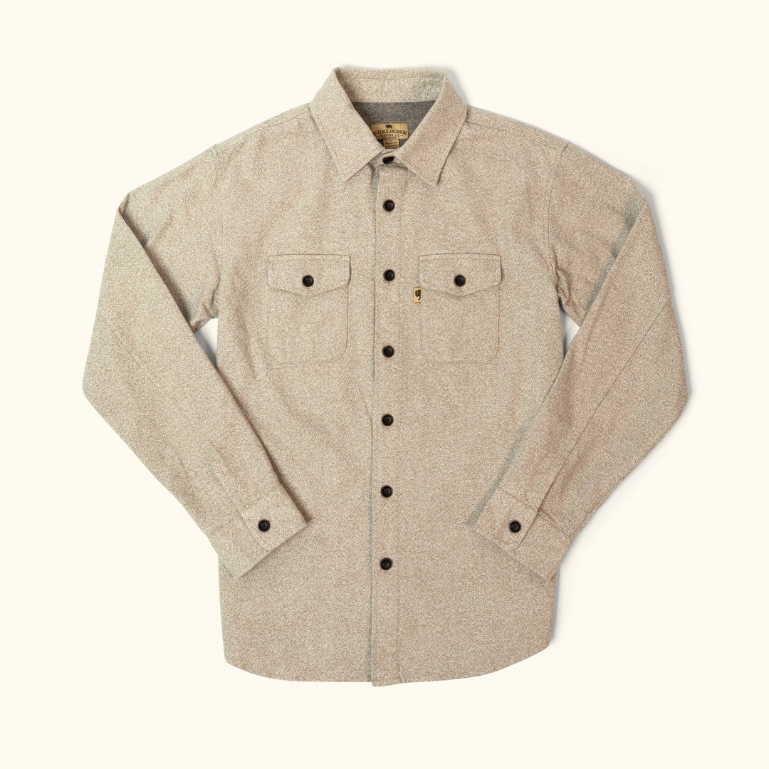 Shepherd Moleskin Shirt | Wheat hover