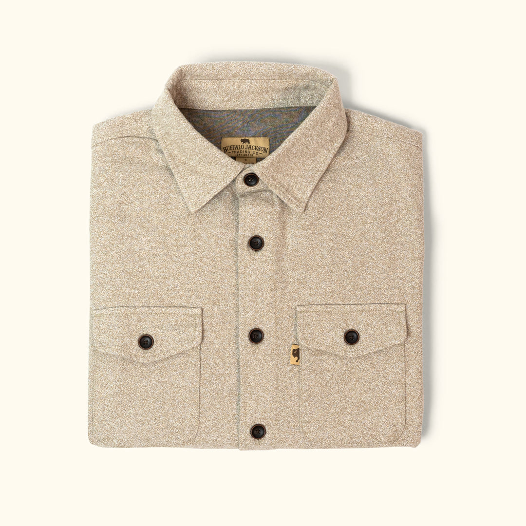 Shepherd Moleskin Shirt | Wheat