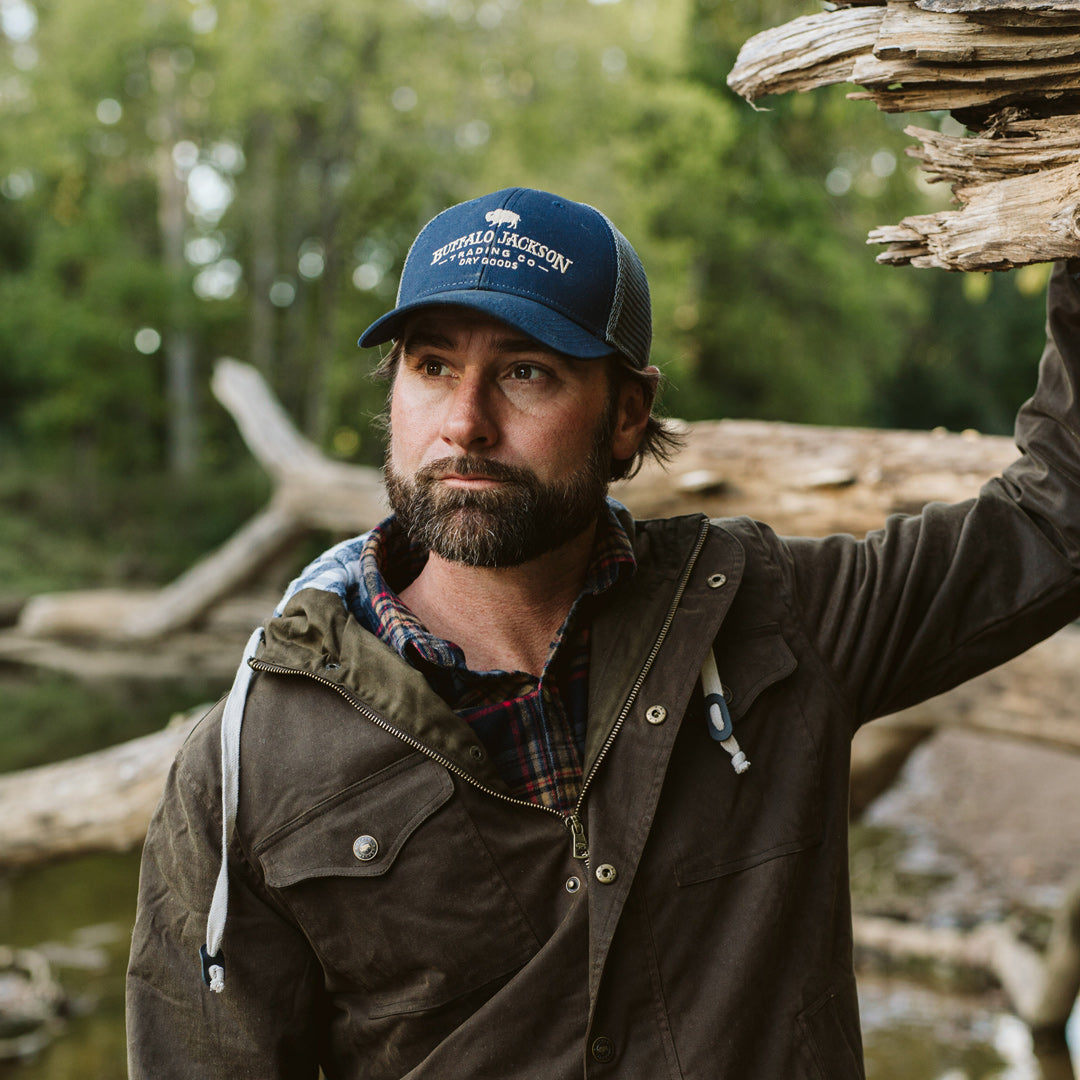 comfortable trucker hat for men hover