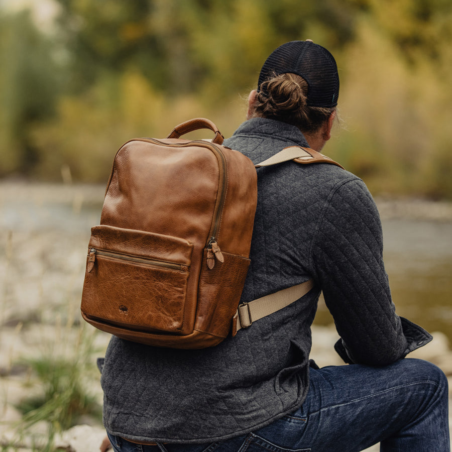 Best leather commuter backpack bag